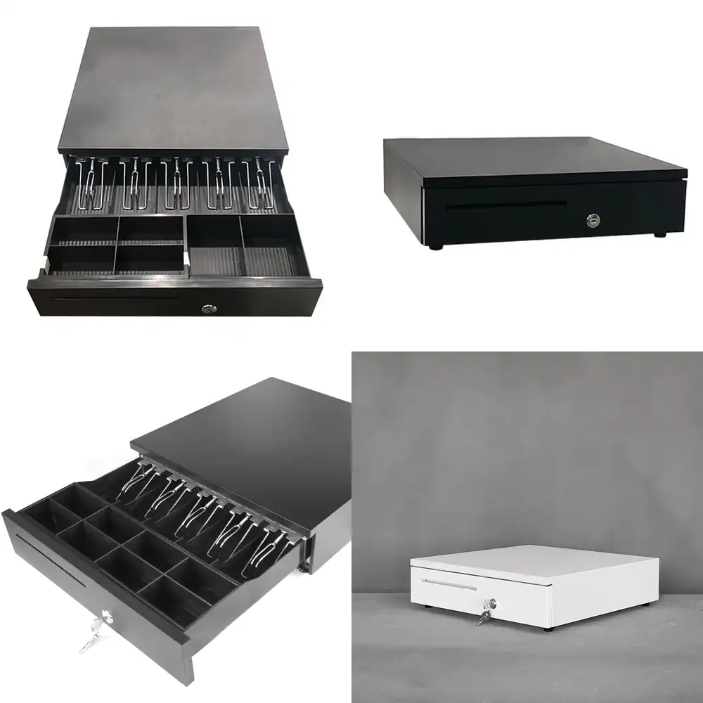 Cash Drawer Pos - ลิ้นชักเก็บเงินโลหะสำหรับระบบ POS รุ่น 405L