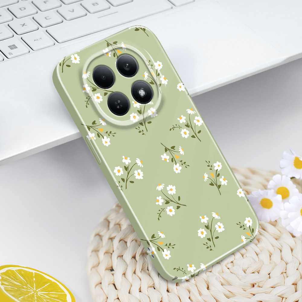 Receipt Printer Thermal - เคสโทรศัพท์ลายดอกไม้ดาว สำหรับ Xiaomi Redmi Note 15