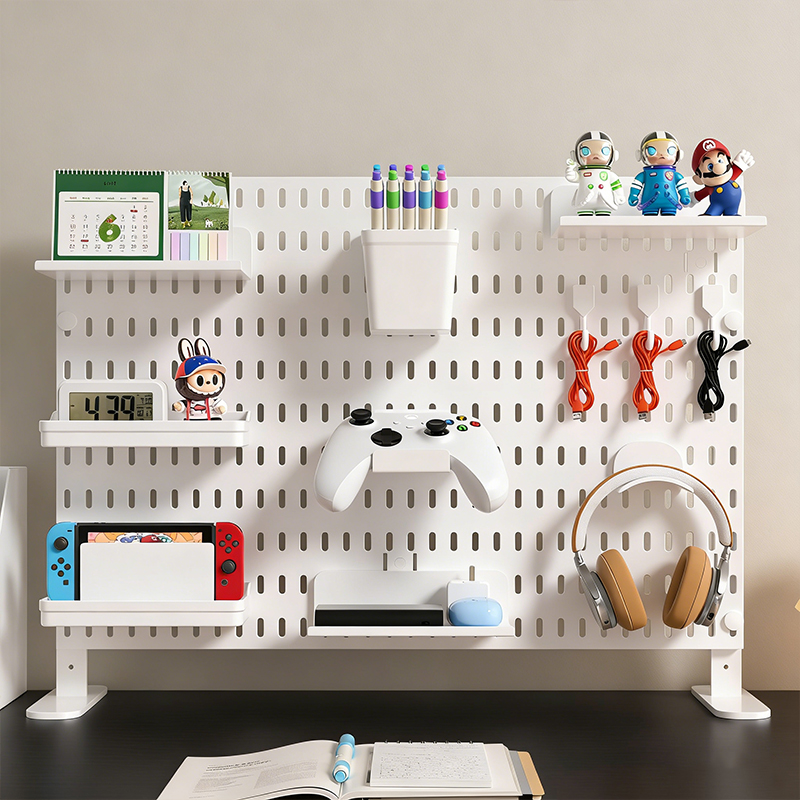 Office Tech Supply - ที่จัดระเบียบแบบติดผนังสำหรับโต๊ะทำงาน – แบบตั้งพื้นหรือแบบหนีบ สำหรับอุปกรณ์สำนักงาน แฟ้มเอกสาร และอุปกรณ์เทคโนโลยี