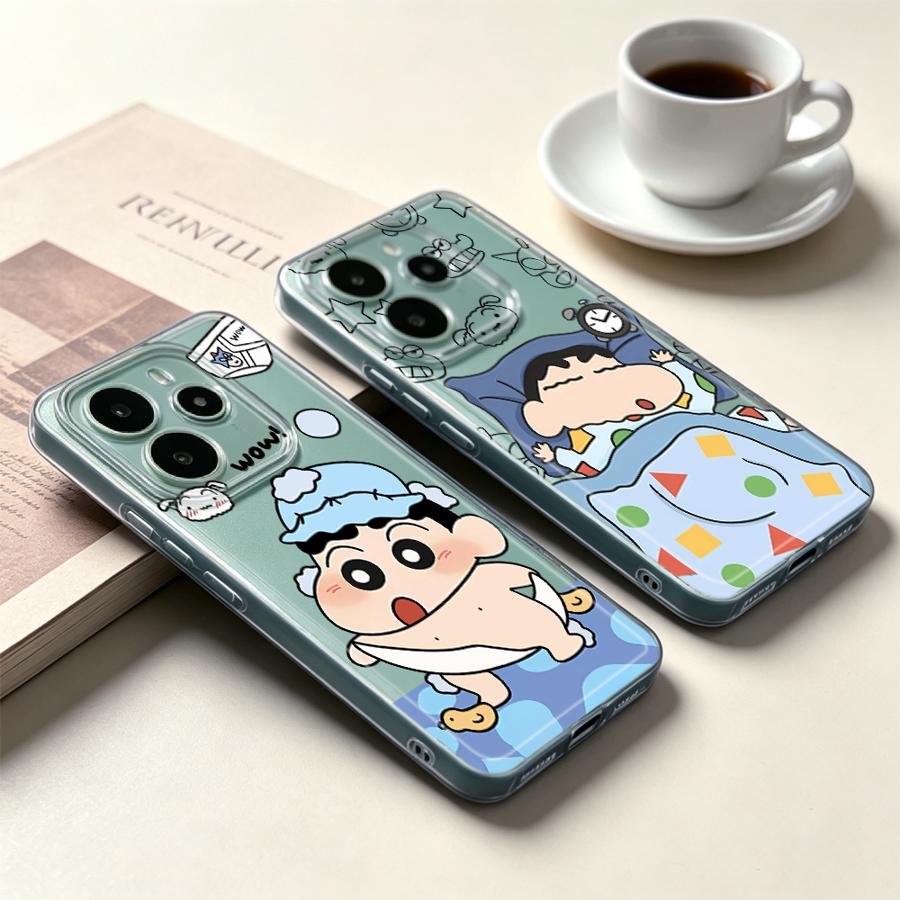 Receipt Printer Thermal - เคสน่ารัก Shin-ChanS สำหรับ Xiaomi Redmi Note