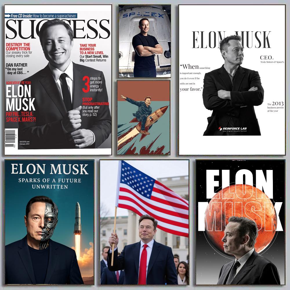 Office Tech Decor - เอลอน มัสก์ ผู้บุกเบิกเทคโนโลยี ผู้มีวิสัยทัศน์ ซีอีโอของ SpaceX