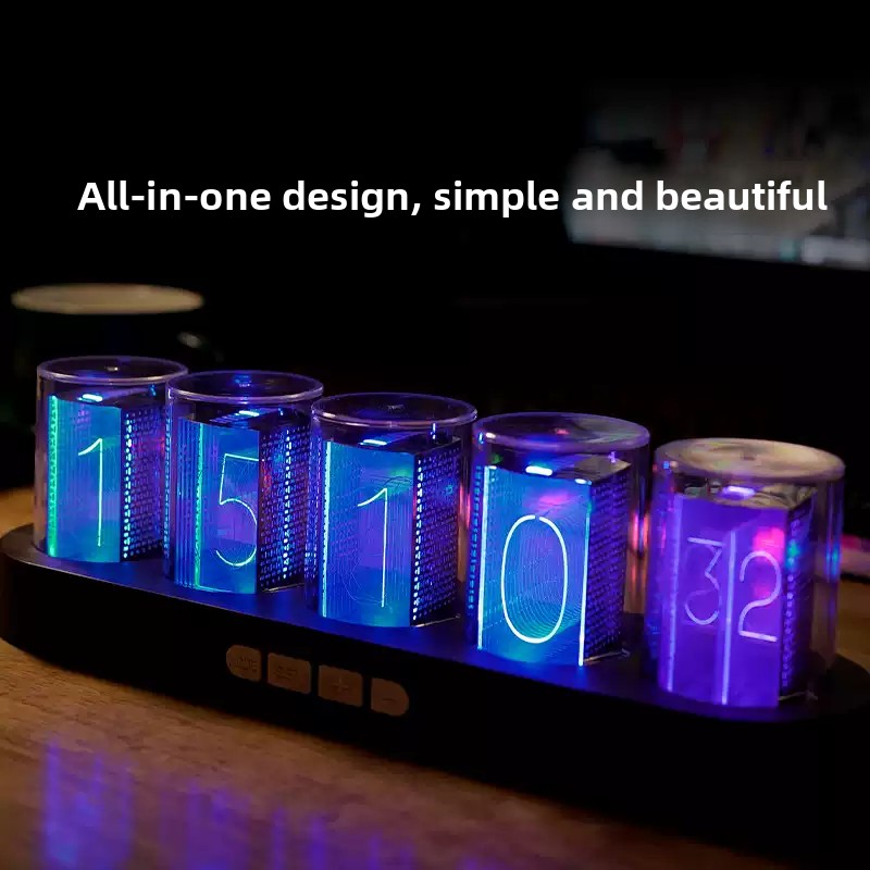 นาฬิกาตั้งโต๊ะ RGB สำหรับเกมเม - Office Tech Decor บทวิจารณ์และราคา