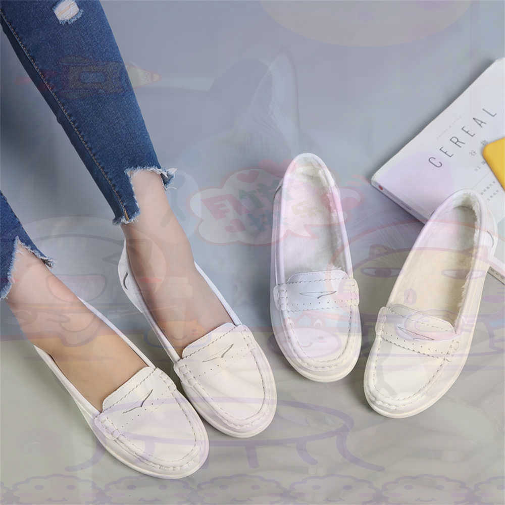Soft SLIP-ON สตรีขนาดใหญ่รองเท - Tech Office Names บทวิจารณ์และราคา