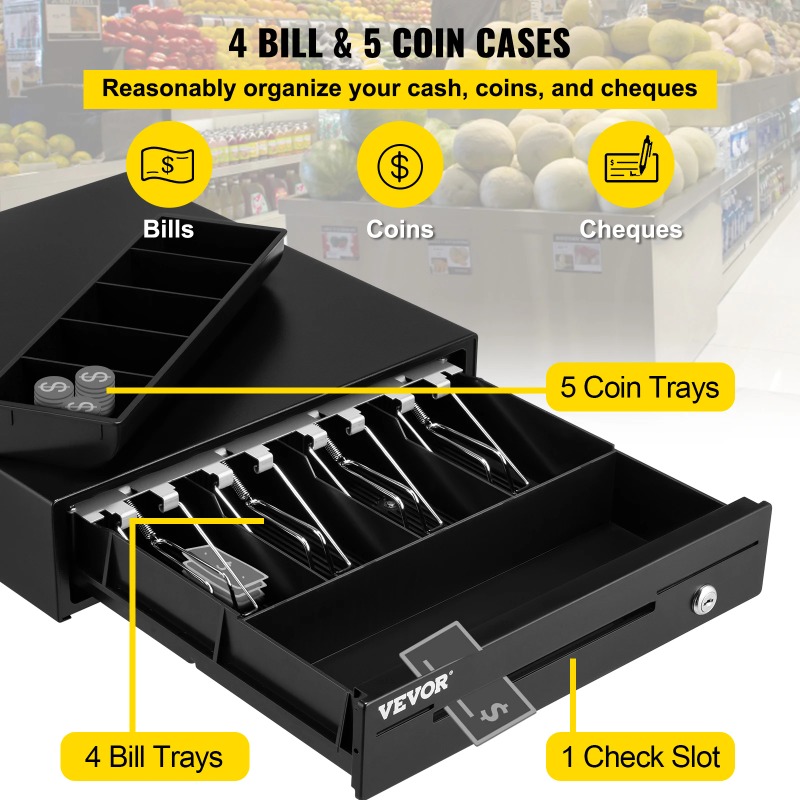 ลิ้นชักเก็บเงิน 16 นิ้ว 12 โวล - Cash Drawer Pos บทวิจารณ์และราคา